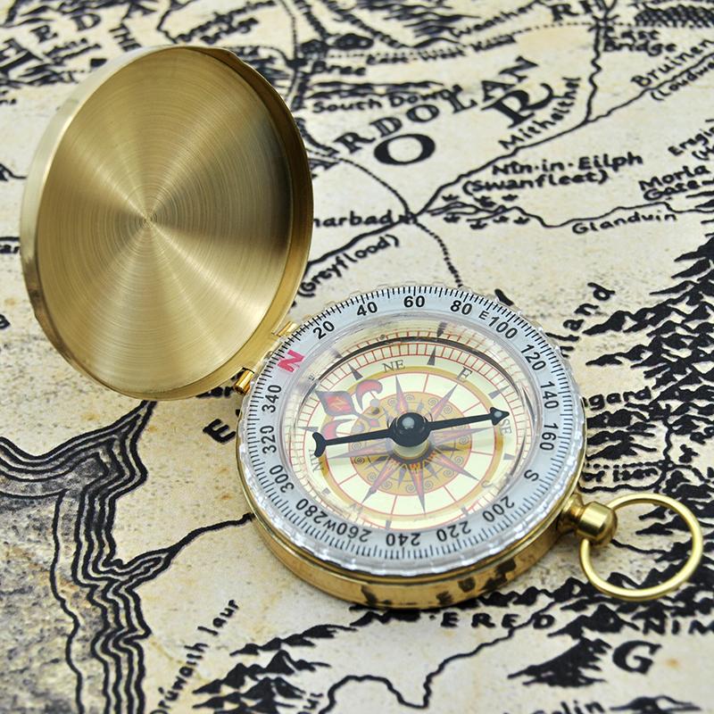 Copper pocket Compass